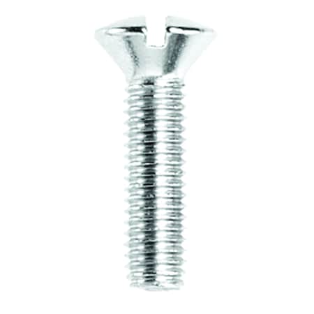 Danco Danco No. 10-32 X 3/4 in. L Slotted Oval Head Chrome-Plated Brass Faucet Handle Screw 1 pk 35658B